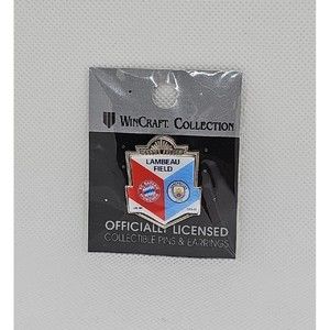 Manchester (Man) City Vs FC Bayern Munich 7.23.22 GB, WI Lambeau Field Pin -NEW